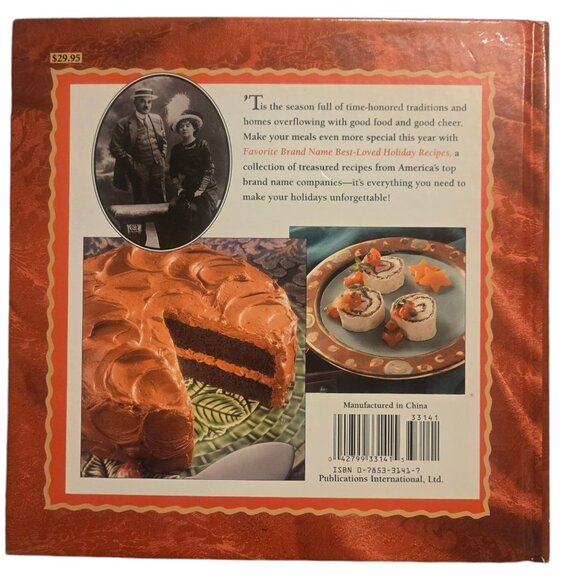 Favorite Brand Name Cookbook Best Loved Holiday Recipe Book Christmas - Picture 2 of 16